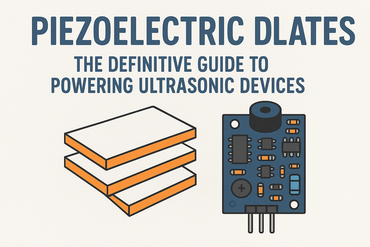 لوحات كهرضغطية تشغل أجهزة الموجات فوق الصوتية للتصوير الطبي والتنظيف الصناعي | Yujie Technology