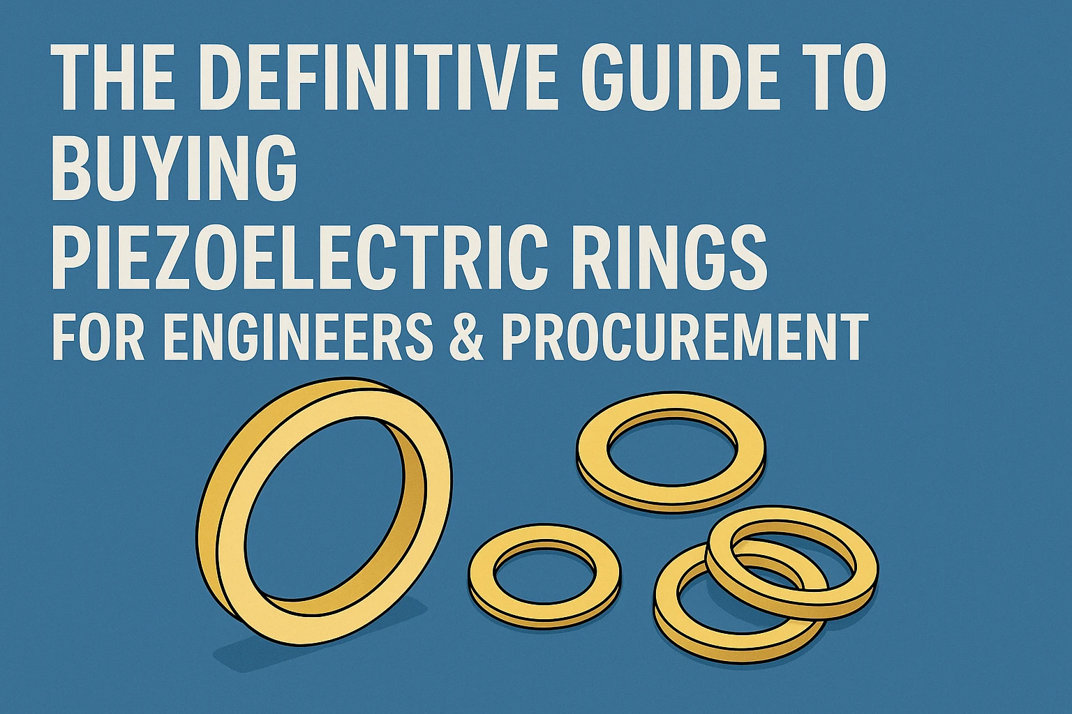 الدليل النهائي لشراء الحلقات الكهرضغطية للمهندسين والمشتريات والمواصفات الفنية | Yujie Technology