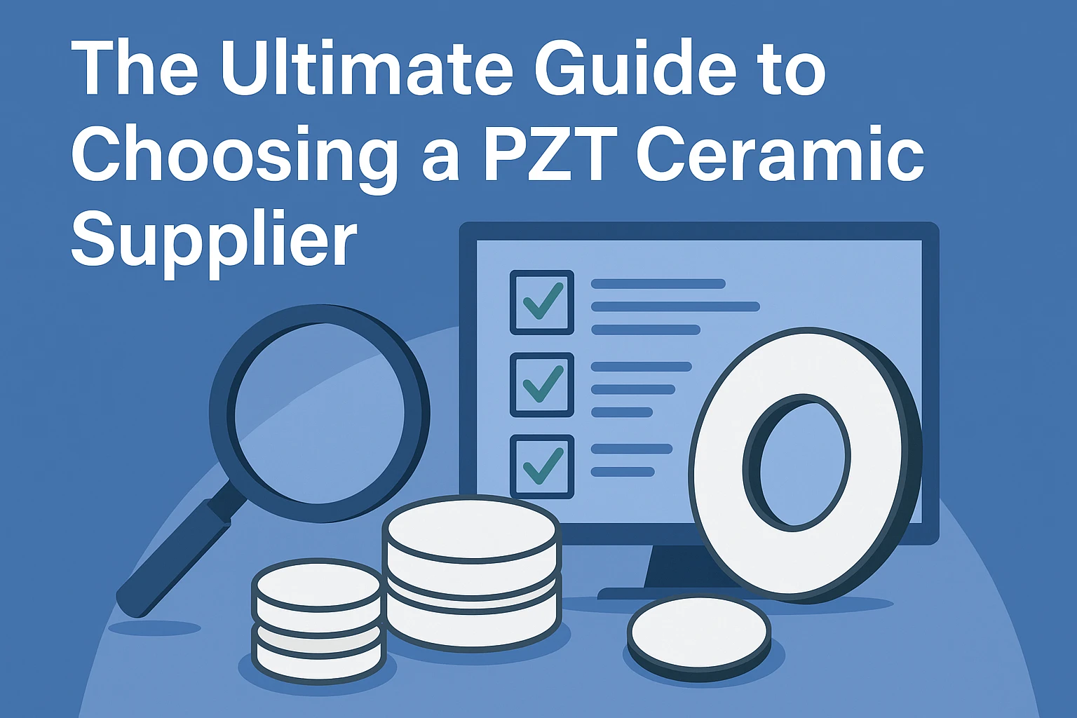 دليل لاختيار مورد سيراميك PZT موثوق لمكونات كهرضغطية عالية الأداء | تقنية يوجي