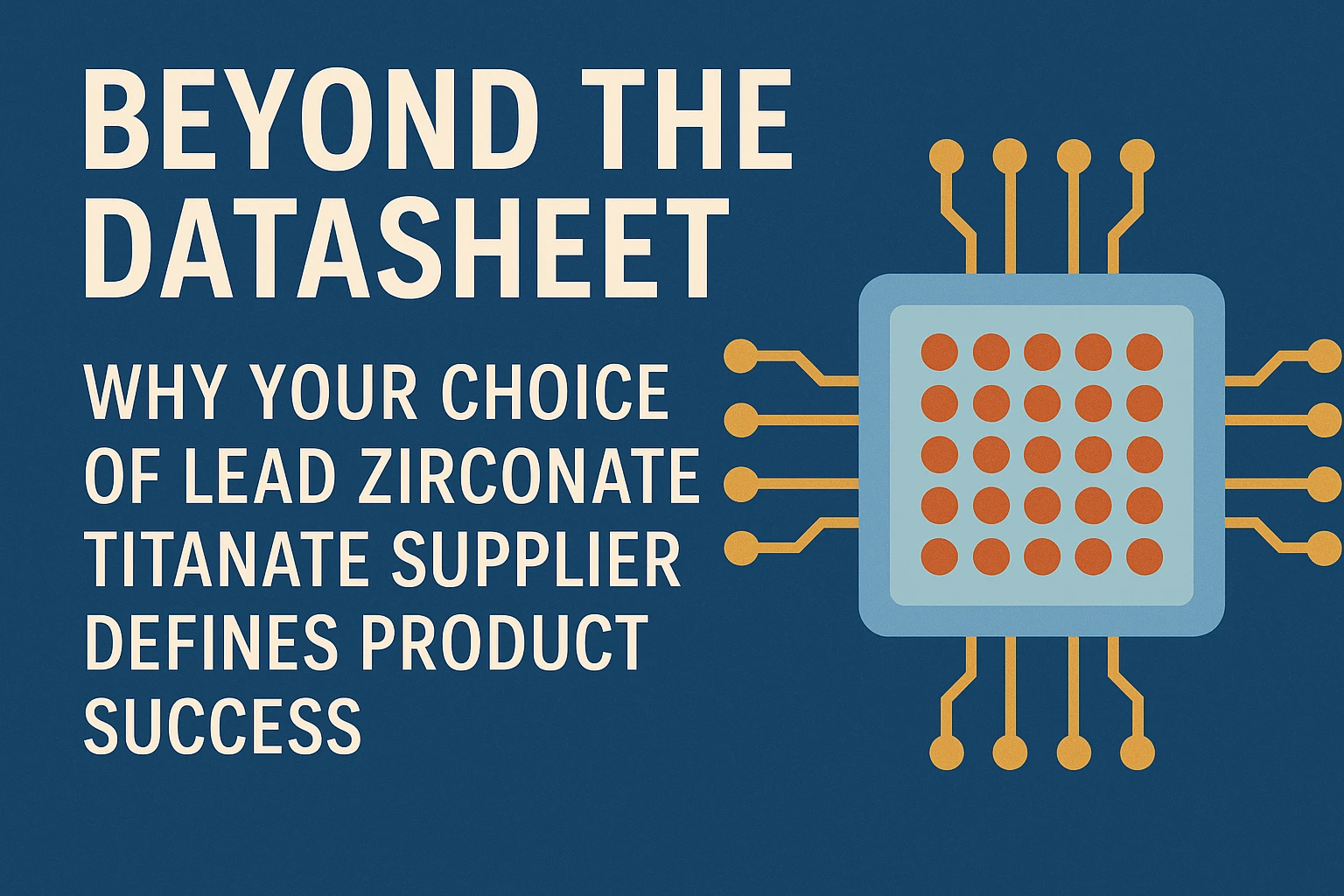 تميز مورد تيتانات زركونات الرصاص مع إتقان المواد ونزاهة التصنيع | Yujie Technology