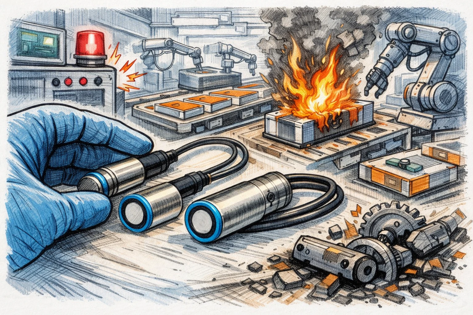 الدور الحرج لكشف الازدواج في تصنيع بطاريات المركبات الكهربائية | Yujie Piezo