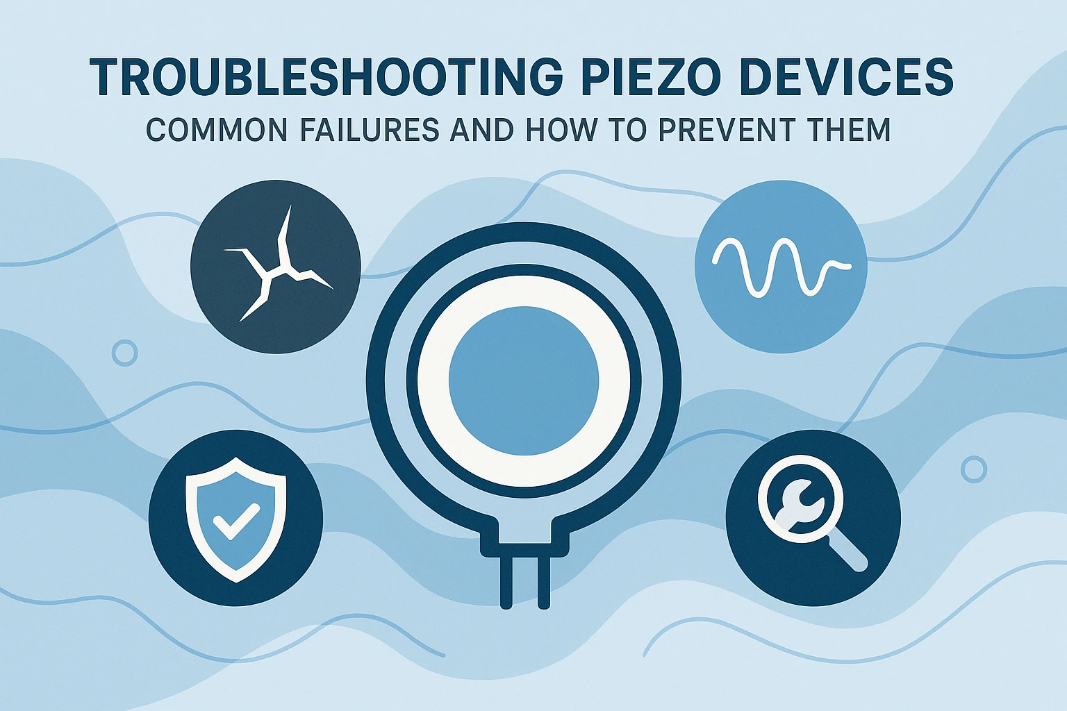 استكشاف أخطاء جهاز كهرضغطي وإصلاحها - منع إزالة الاستقطاب وفشل السيراميك | تقنية يوجي