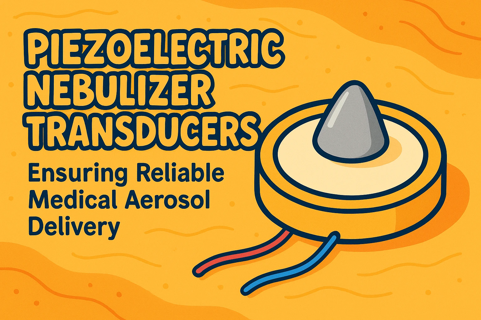 محولات البخاخات الكهروضغطية لتوصيل الهباء الجوي الطبي الدقيق في رعاية الجهاز التنفسي | تقنية يوجي