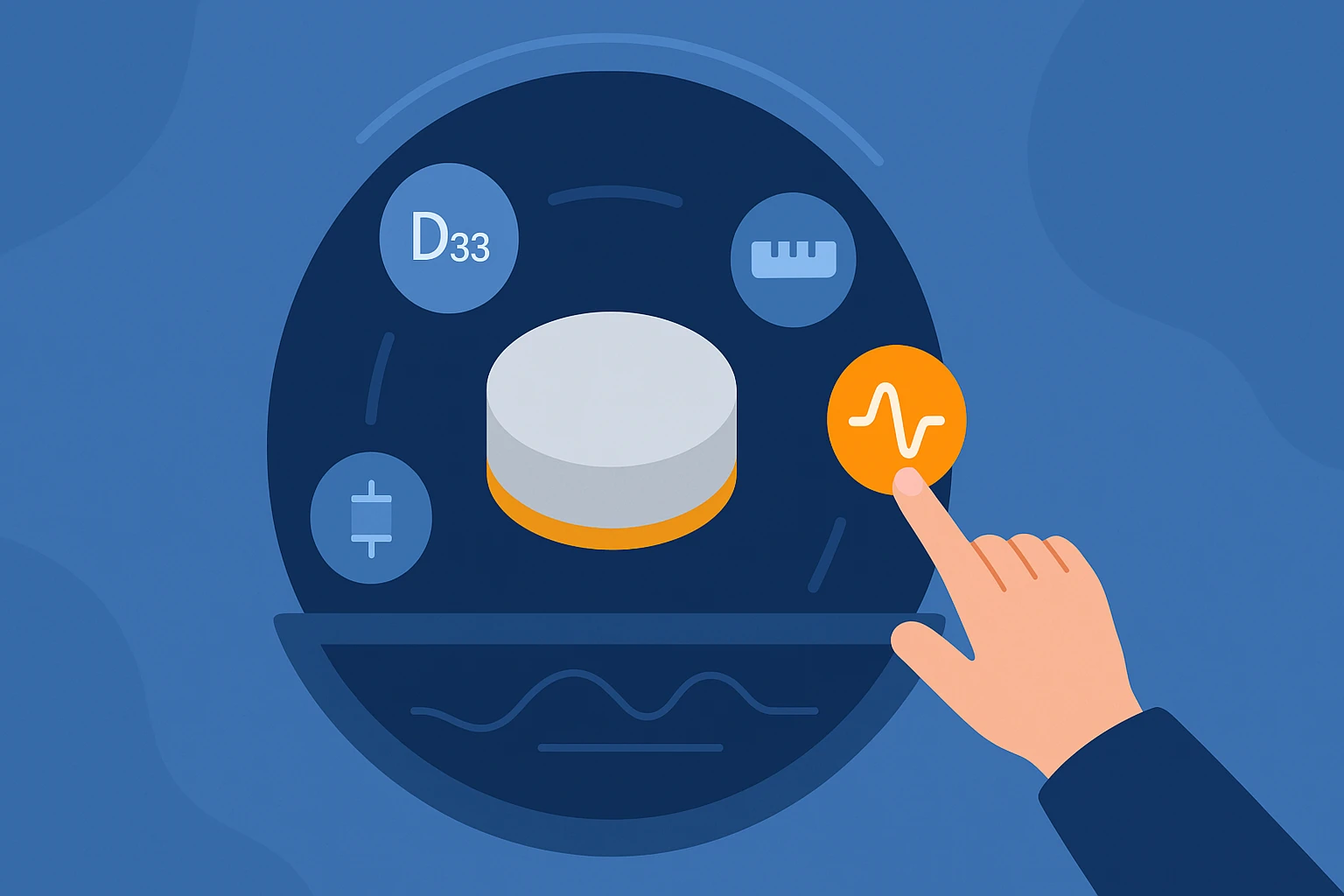 دليل اختيار مواد السيراميك الكهرضغطية - تحليل شامل لأنواع PZT وتطبيقاتها | تقنية يوجي