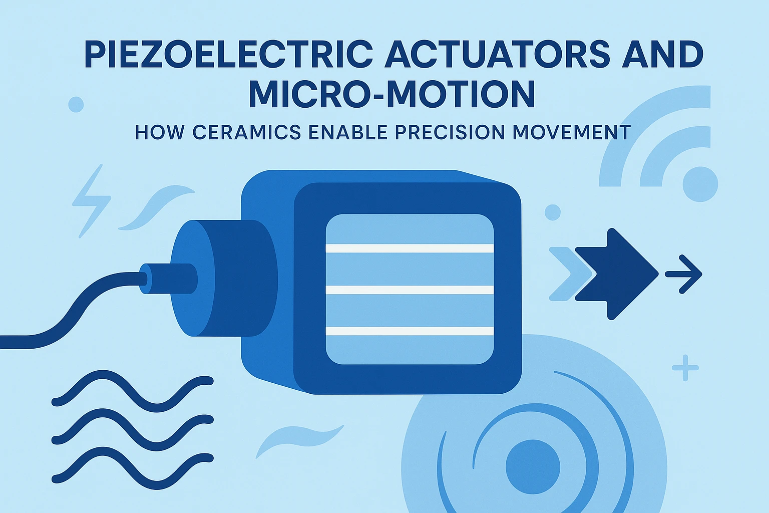 تتيح المحركات الكهروضغطية التحكم الدقيق في الحركة الدقيقة لأشباه الموصلات والأجهزة الطبية | تقنية يوجي