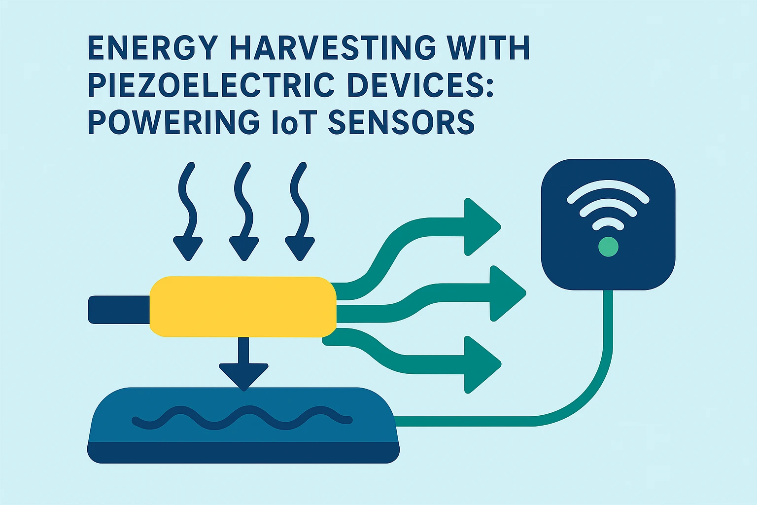 حصاد الطاقة الكهروضغطية لمستشعرات إنترنت الأشياء - طاقة مستدامة من الاهتزازات المحيطة | تقنية يوجي