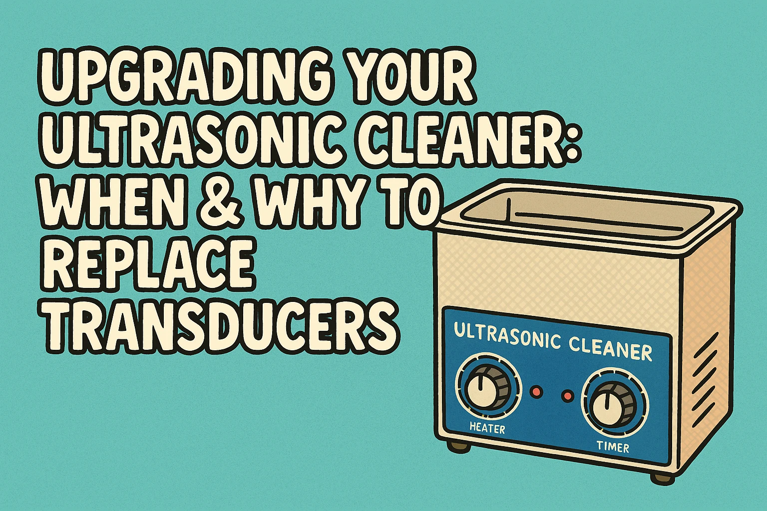 ترقية محولات منظف الموجات فوق الصوتية لتحسين أداء التنظيف والكفاءة | تقنية يوجي