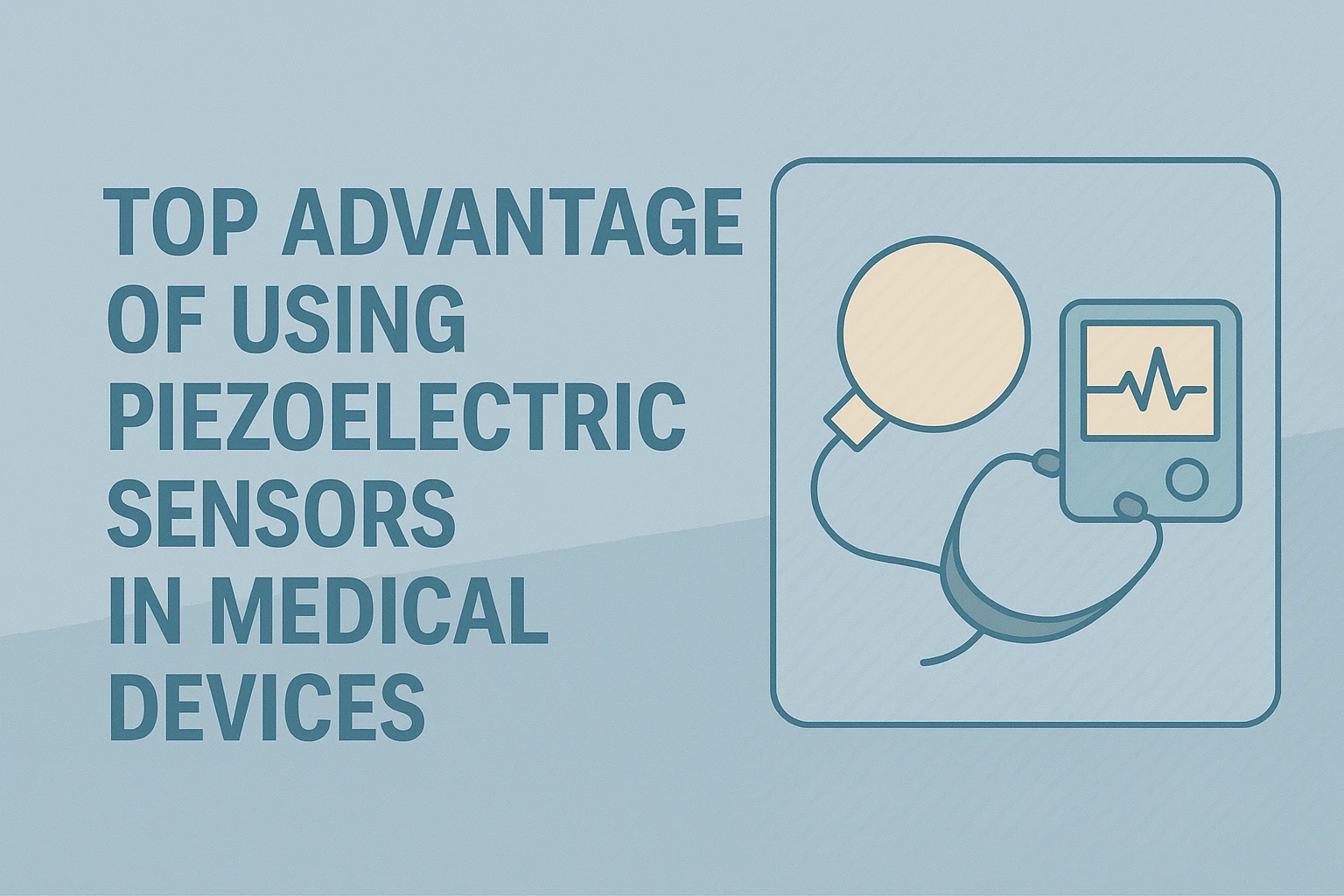 مستشعرات بيزو طبية للتشخيص الدقيق ومراقبة المرضى في أجهزة الرعاية الصحية | تقنية يوجي