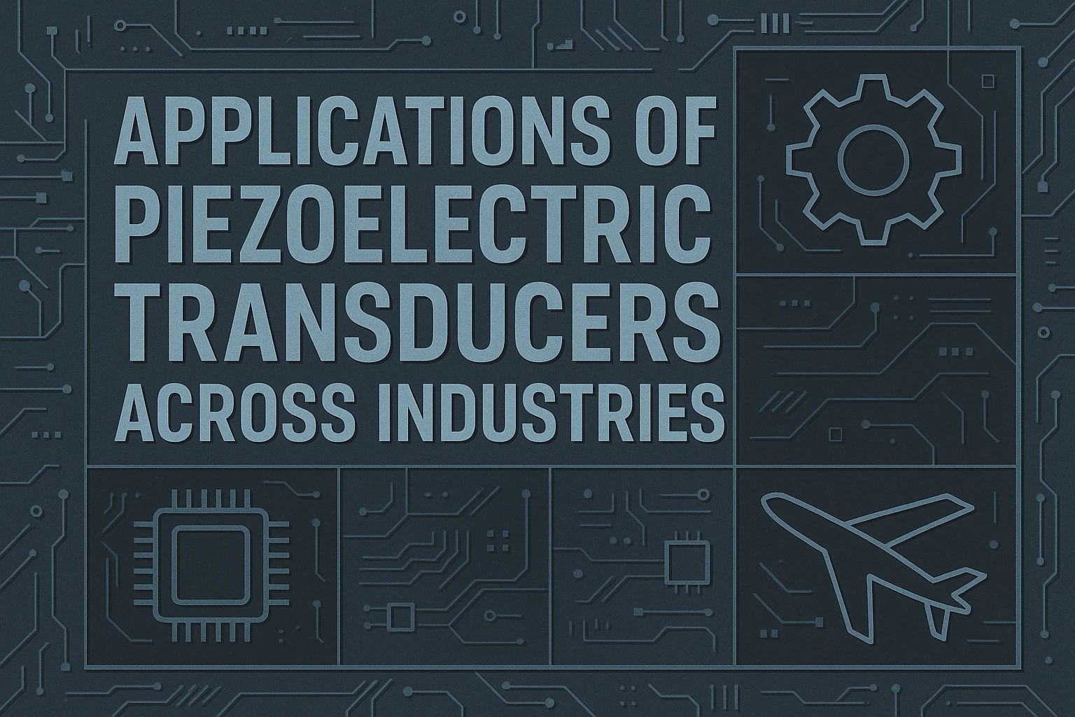 محولات الطاقة الكهرضغطية عبر الصناعات - التطبيقات الطبية والصناعية والفضائية والسيارات | تقنية يوجي