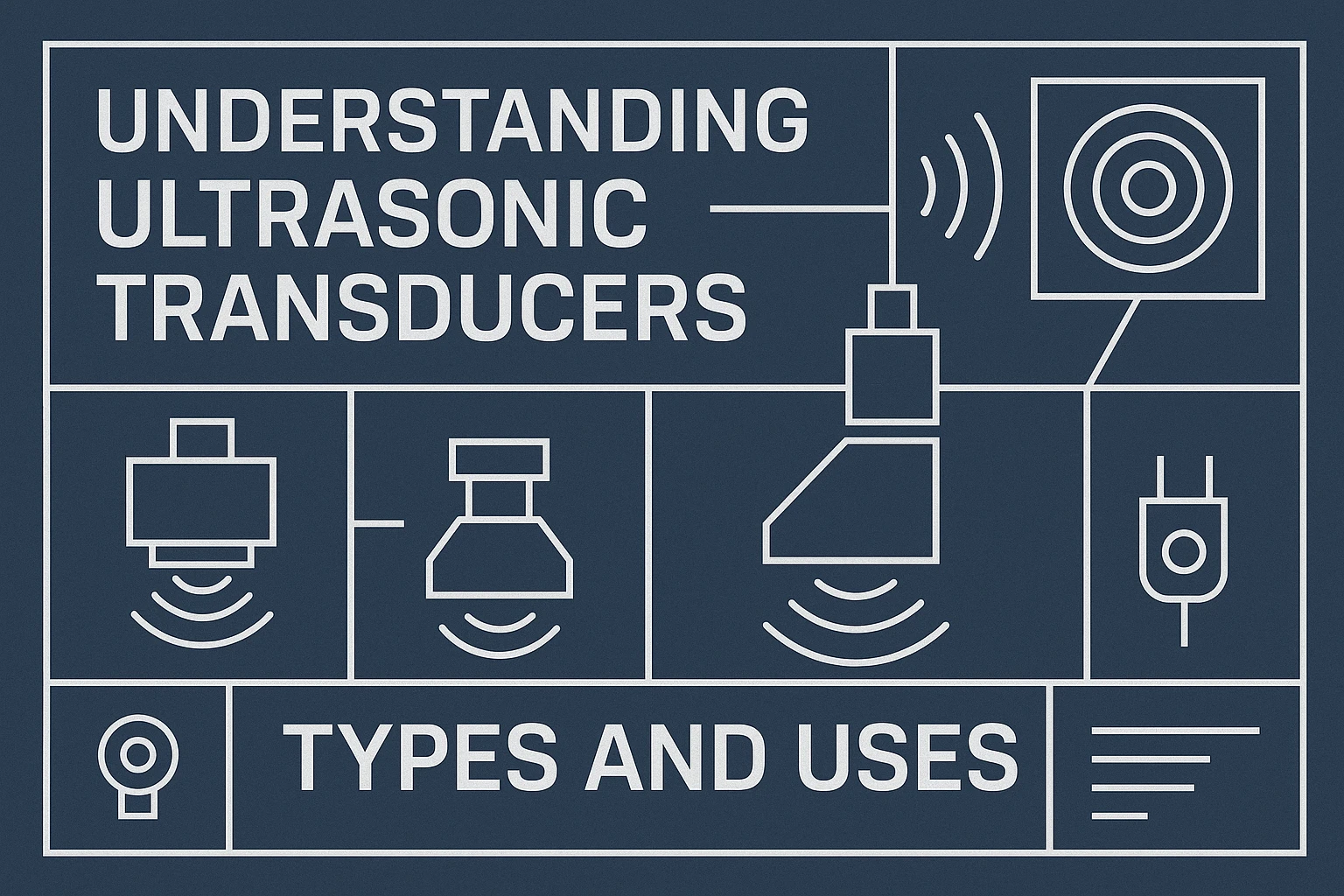 أنواع محولات الطاقة بالموجات فوق الصوتية واستخداماتها - دليل كامل لحلول بيزو للتطبيقات الصناعية | تقنية يوجي