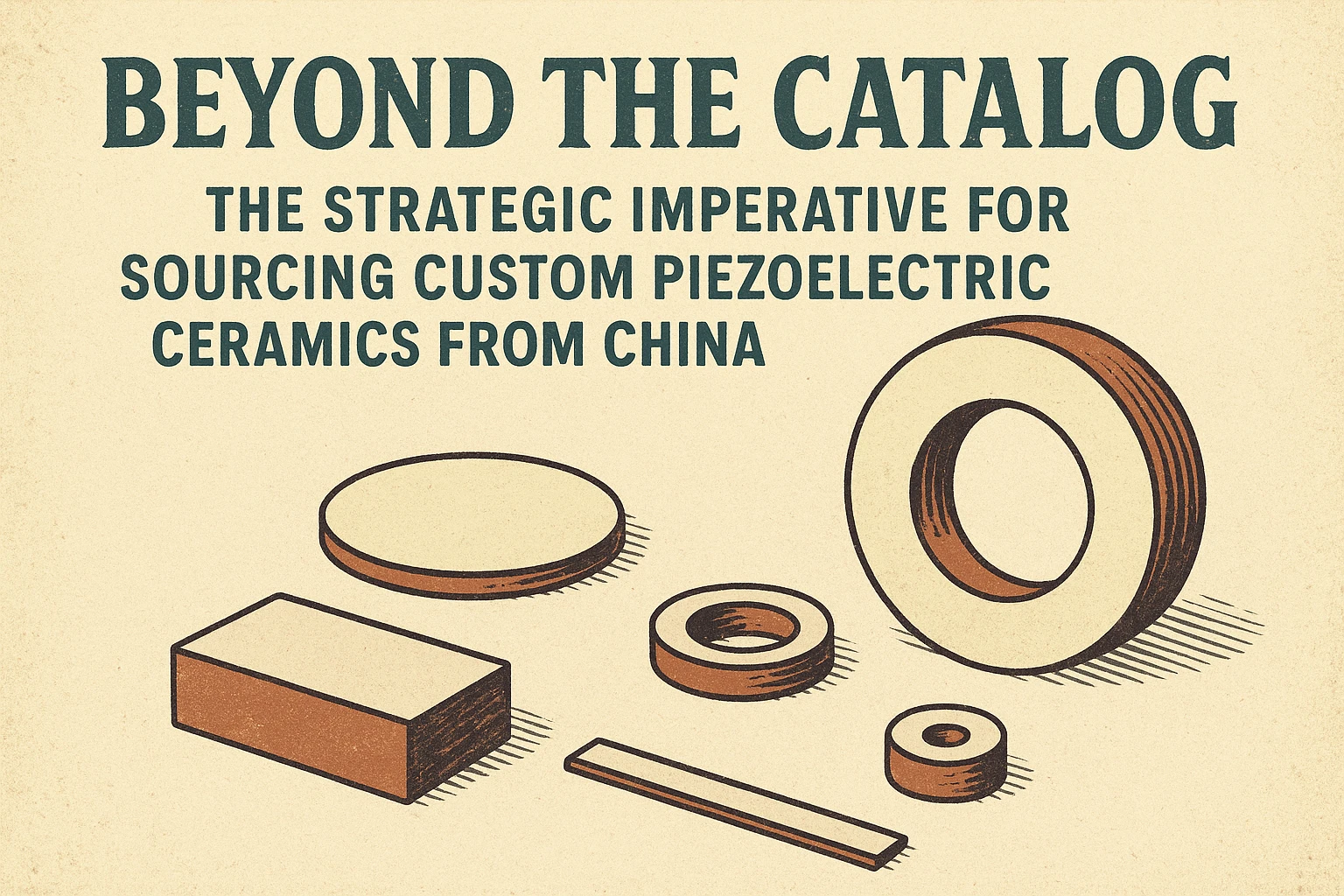 تصنيع السيراميك الكهرضغطي المخصص في الصين للتطبيقات الطبية والفضائية والصناعية | Yujie Technology