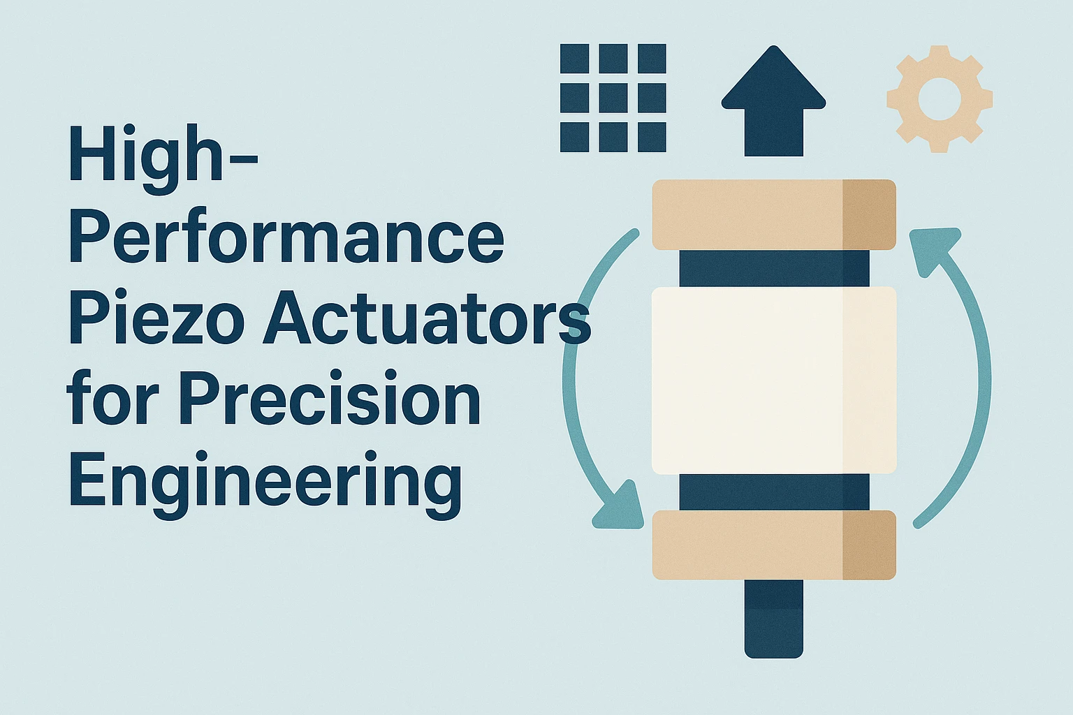مشغلات بيزو دقيقة للهندسة دون النانومترية مع استجابة سريعة وإخراج قوة عالية | تقنية يوجي