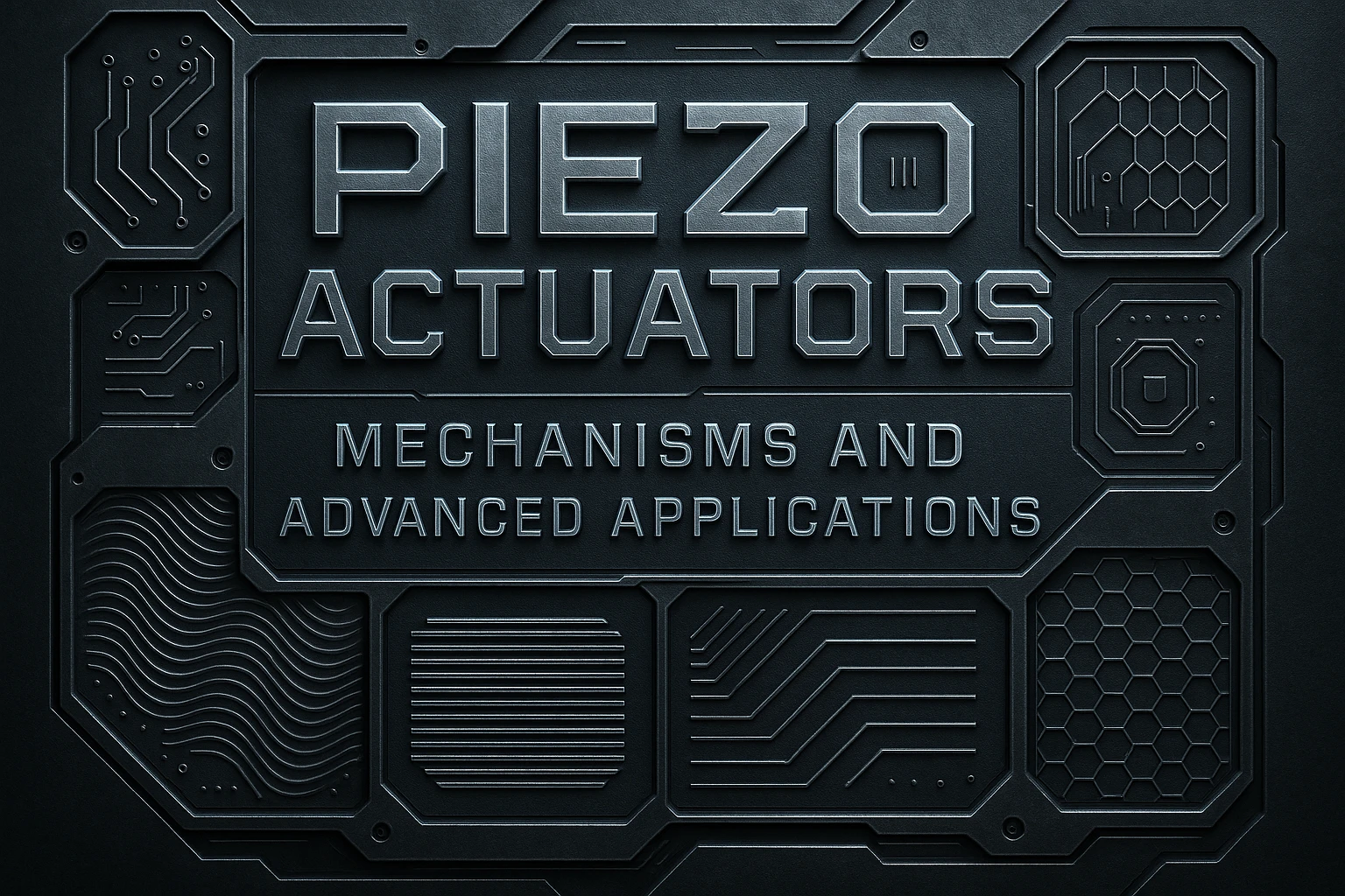 مشغلات بيزو عالية الأداء للهندسة الدقيقة بالنانومتر وتطبيقات التحكم في الحركة | تقنية يوجي