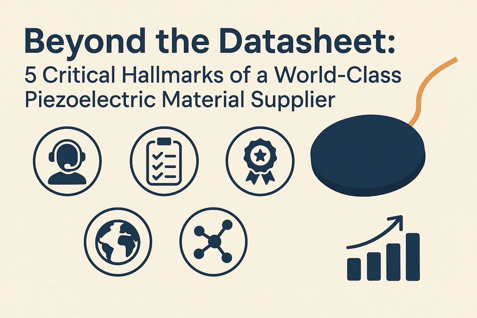 سمات مورد المواد الكهرضغطية عالمي المستوى - مراقبة الجودة وخبرة تخصيص OEM | Yujie Technology